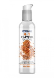 Swiss Navy 4 in 1 Playful Flavors Salted Caramel Delight lubrikační gel 118ml