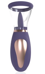 Shots - Enhance Rechargeable Vulva and Breast Pump Purple Stimulátor vulvy klitorisu a bradavek