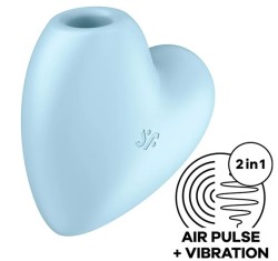 Satisfyer Cutie Heart Blue  stimulátor klitorisu