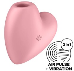 Satisfyer Cutie Heart pink stimulátor klitorisu