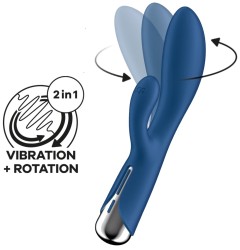 Satisfyer Spinning Rabbit 1 Blue vibrátor